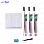 Беспроводной микропульт дистанционного управления JoyDeal, 433 МГц, 3,6 В, 5 В, 12 В, 24 В