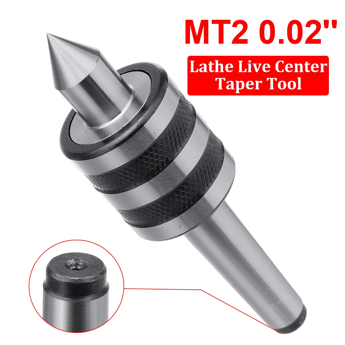 

Doersupp MT2 0.02 Inch Live Lathe Milling Center High Accuracy For Lathe Machine Revolving Centre Triple Bearing Drill Bit
