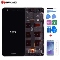 original 5 0 for huawei nova can l01 can l02 can l03 can l11 l12 l13 lcd display touch screen digitizer with frame free shipping