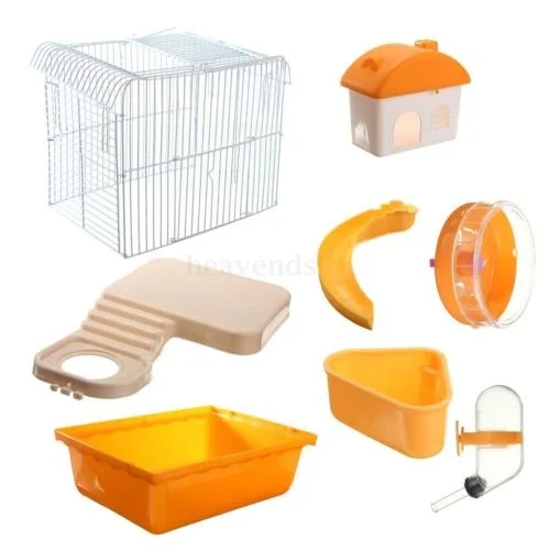 Горячая продажа хомяк Gerbil мышь маленькая клетка для домашних животных 2 уровня