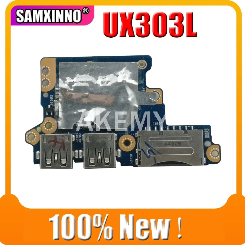 

Оригинальная плата X303L для ASUS UX303 U303L UX303LN UX303LA для ноутбука аудио USB IO Плата интерфейса