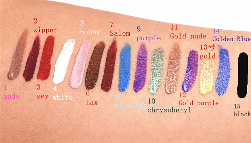 Матовая губная помада 15 цветов макияж губ водостойкая бархатная мерцающие