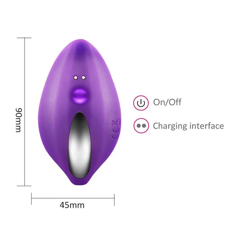 Носки невидимки дистанционной управление мастурбация вибратор G Spot Вибратор
