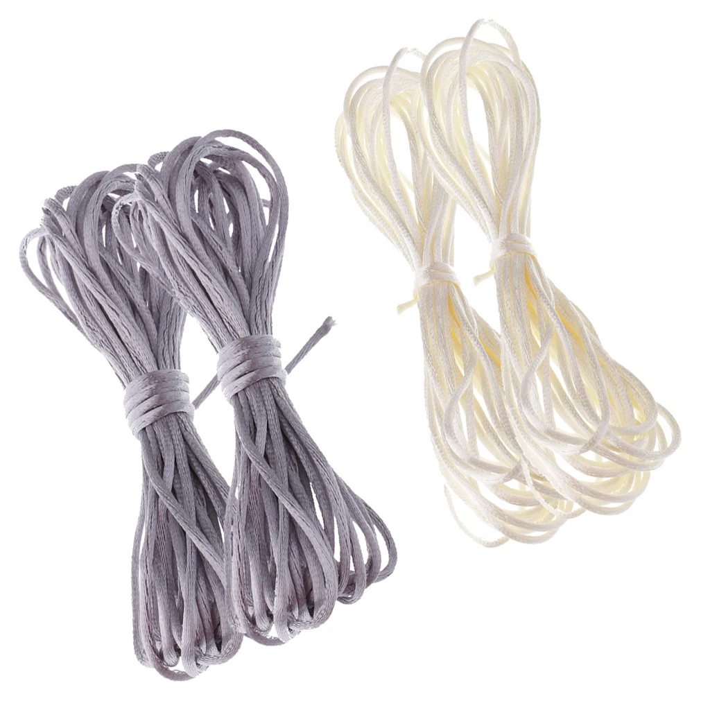 4 Bundles Mixed Crafts String DIY Jewelry Making Waxed Cord for Bracelet Pendant Necklace Thread | Украшения и аксессуары