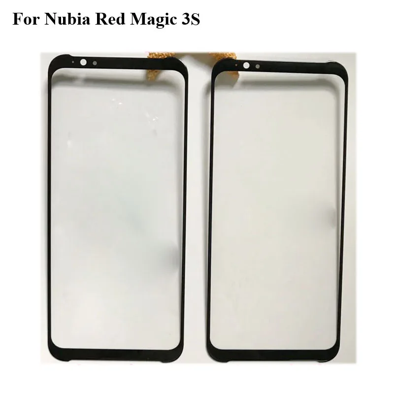 2 шт. для Nubia Red Magic 3 S Magic3S передняя внешняя стеклянная линза Ремонт сенсорного