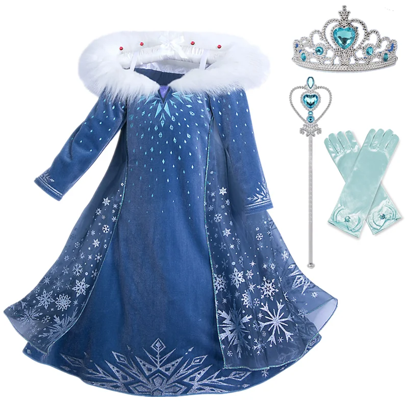 Платье для девочек детский костюм на Хэллоуин детское платье принцессы косплея