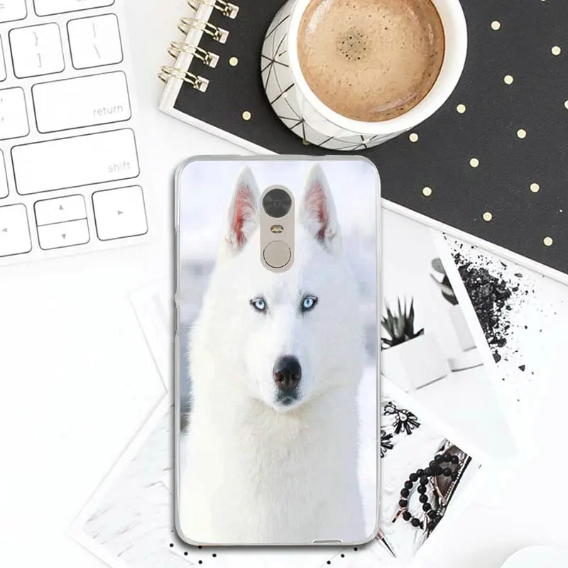 Silicone Soft Phone Cases for Xiaomi Mi Redmi Note 3S 4 4X 4A 5 5S 5A 6 8 A1 Pro Plus Max 3 Aladdin Siberian Husky Dog |