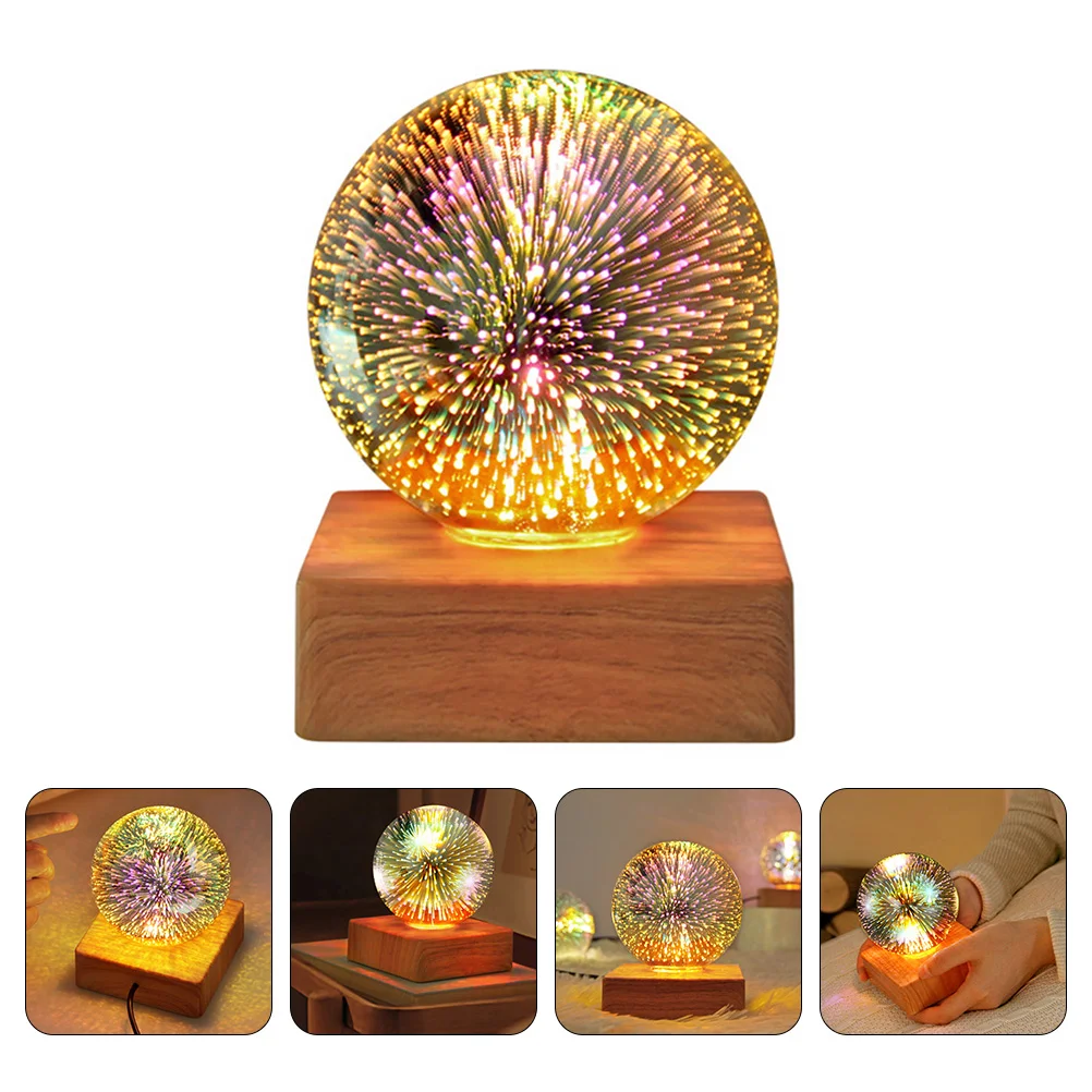 

1Pc Decorative Bedside Light Decorative Night Light Romantic Light Decor (White)