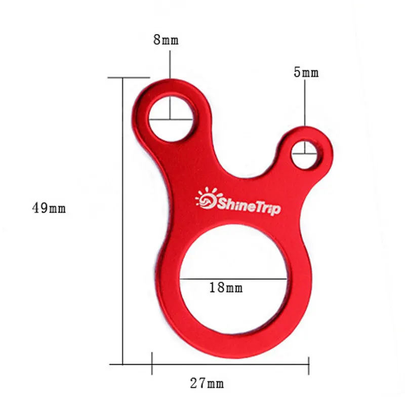 Открытый трос с тремя отверстиями быстрый инструмент Регулировка пряжки палатка