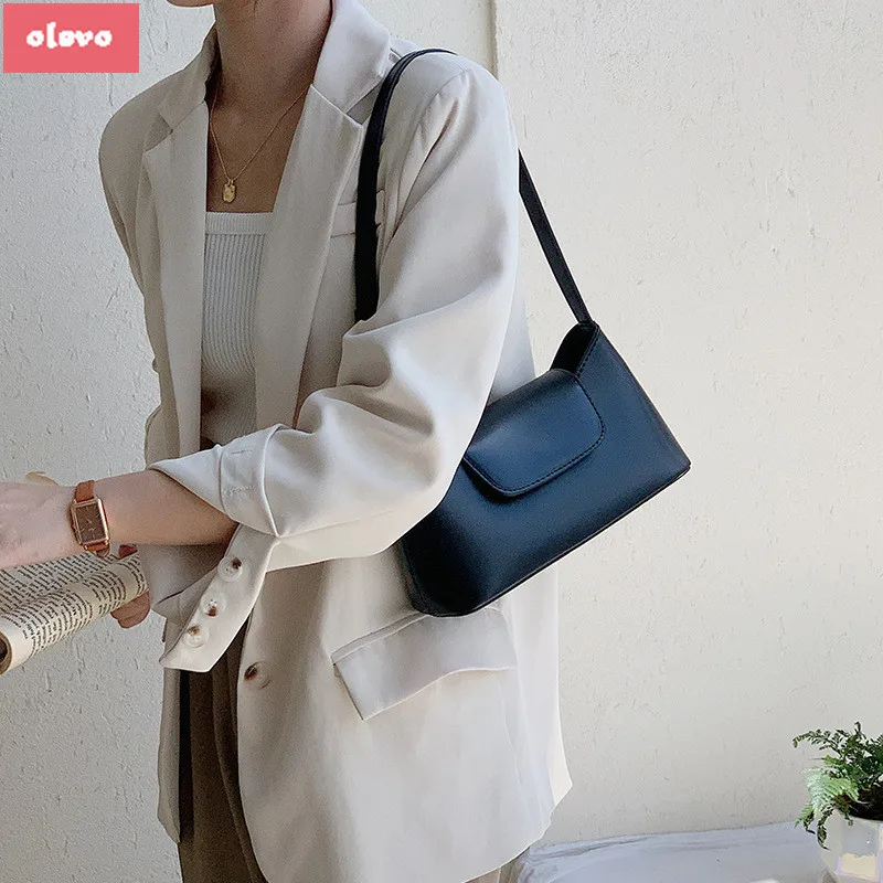 

Женская сумка, универсальная стереотипичная женская сумка, модная яркая однотонная сумка, текстурная популярная сумка для подмышек