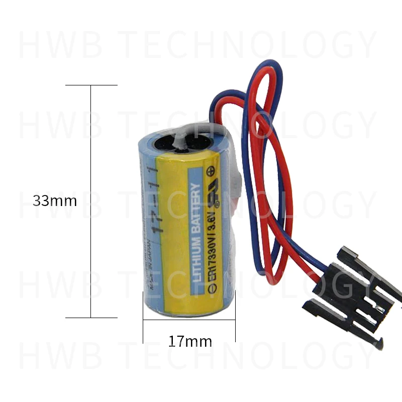 5 шт. в упаковке 100% оригинал новинка ER17330V 3 6 V PLC батарейки для Mitsubishi Servo A6BAT батареи