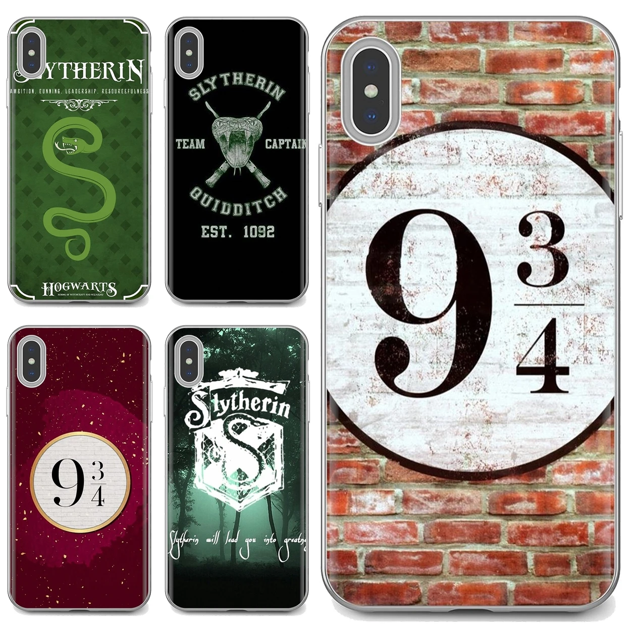 Силиконовый чехол для телефона Slytherin School Crest Xiaomi mi Redmi Note 3 4 4X 5 6 7 8 8t 9 9s 9t 10 pro lite |