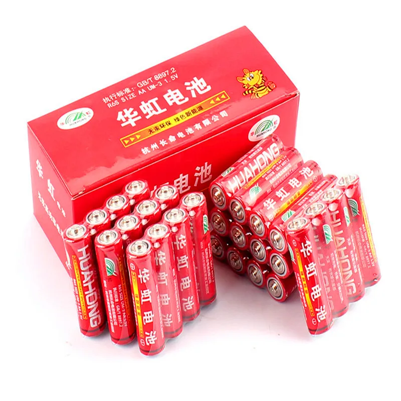 

40pcs High-quality AA AAA 1.5V carbon battery Toy Remote control battery Safe Strong explosion-proof No mercury more power