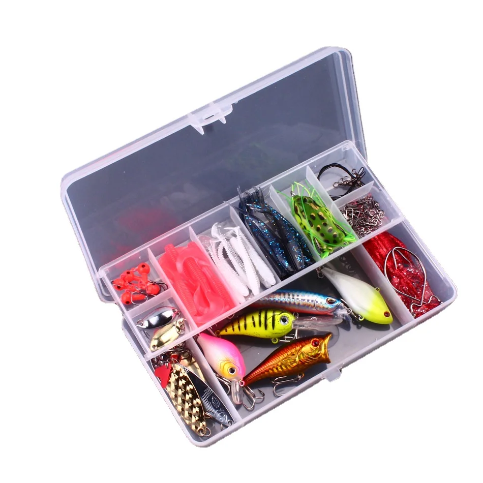 

Набор рыболовных приманок с металлическими блестками Agkistrodon halys leeches Fury White Barrow длинная Капля воды полная плавательная слойная железная нажи...