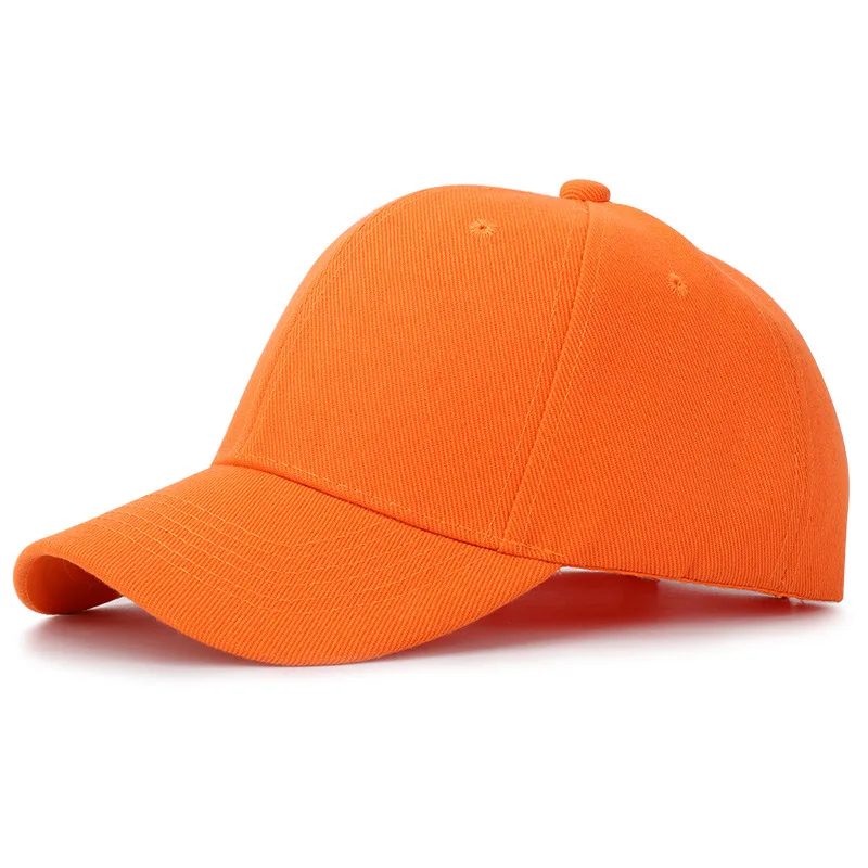 

Plain Solid Color Baseball Caps 22 Multicolor Men Women Visor Hat Adjustable Nylon Fastener Tape Casual Sports Hats Wholesale