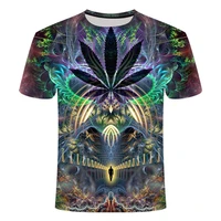 3d printing t shirt men and women space galaxy color printing short sleeved shirt psychedelic flowers summer new