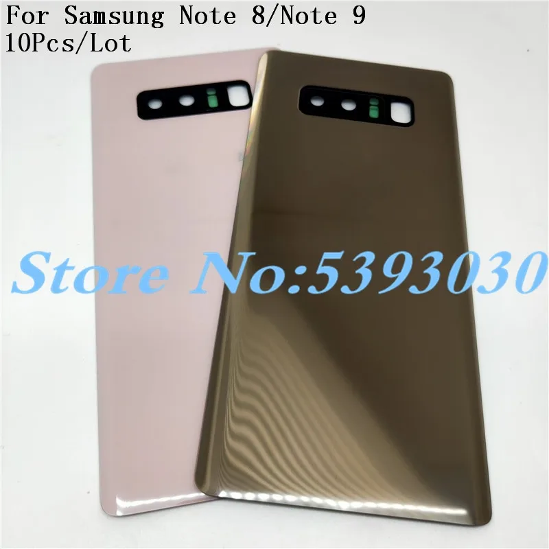 Новая задняя панель 10 шт./лот стеклянная крышка батарейного отсека для Samsung Galaxy Note