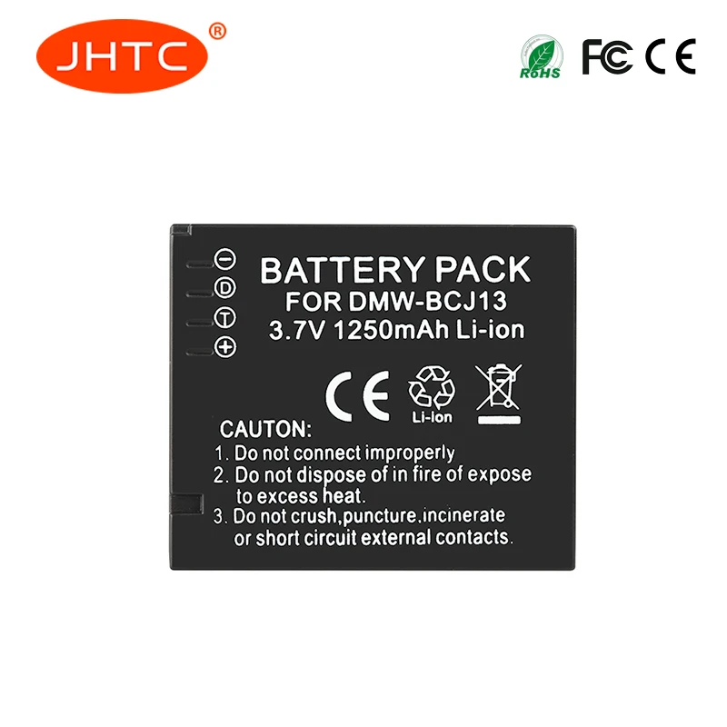 

DMW-BCJ13 BP-DC10 Rechargeable Li-ion Battery for Panasonic Lumix DMC-LX5 LX5GK LX5K LX5W LX7 LX7GK LX7K 1250mAh Batterie