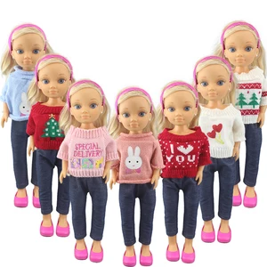 Imported Fashion  Cute sweater suit  Clothes Fit With 42cm FAMOSA Nancy Doll (Doll and shoes are not included