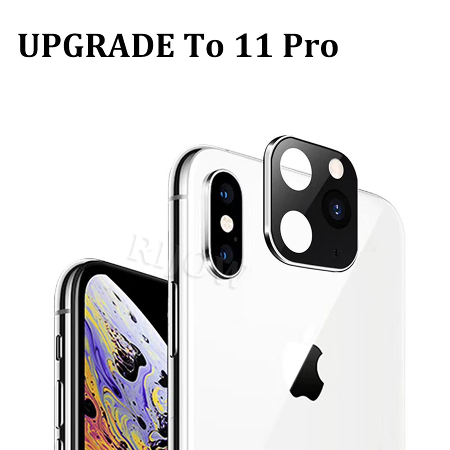 Поддельные камеры пленка для iPhone X XS Max закаленное стекло обновление до 11 Pro