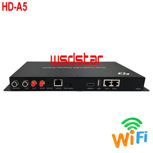 HUIDU HD-A5 &amp WI-FI второе поколение подключенных нdmi-режим воспроизведения коробка