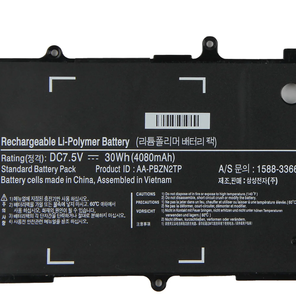 Оригинальный сменный аккумулятор AA PBZN2TP для Samsung Chromebook XE500T1C XE303C12 905S3G 910S3G 915S3G K01