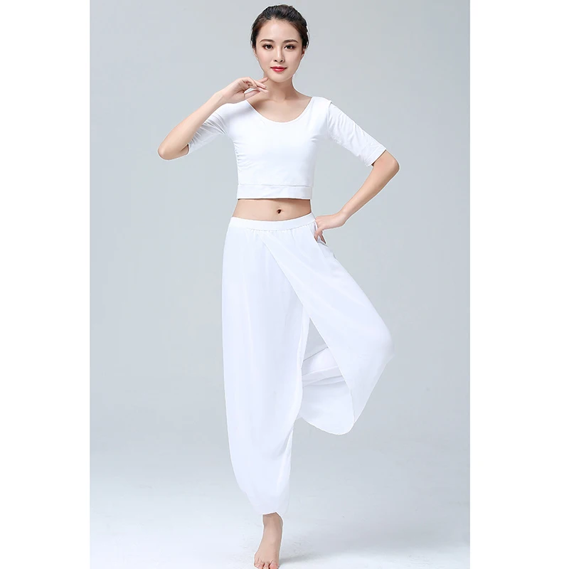 Женский укороченный топ для йоги бесшовные леггинсы тренировочные штаны