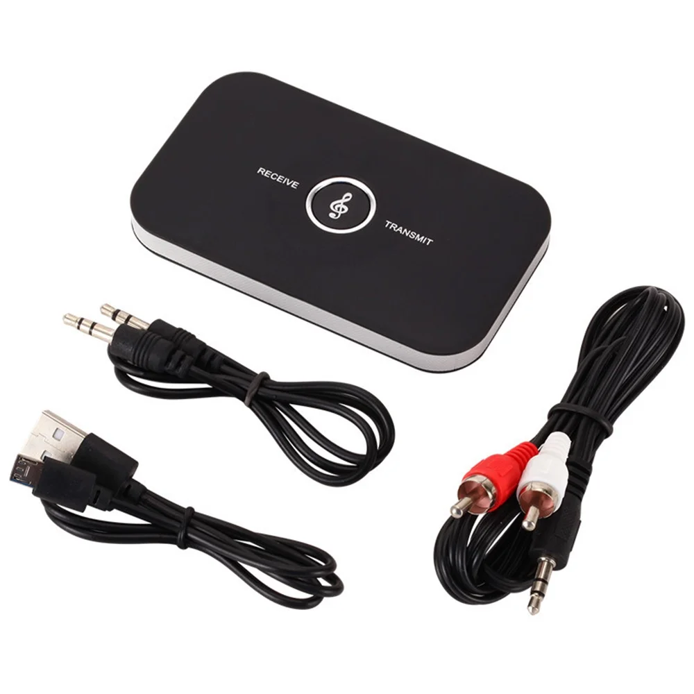

5.0 audio transmitter 2 in 1 bluetooth receiver 3.5 mm AUX jack RCA USB stereo music wireless adapter for TV headset