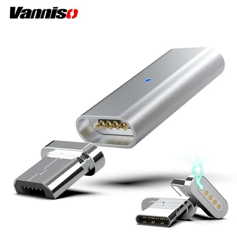 Магнитный адаптер для кабеля USB Type C телефонов iPhone Android|Переходники и адаптеры| |