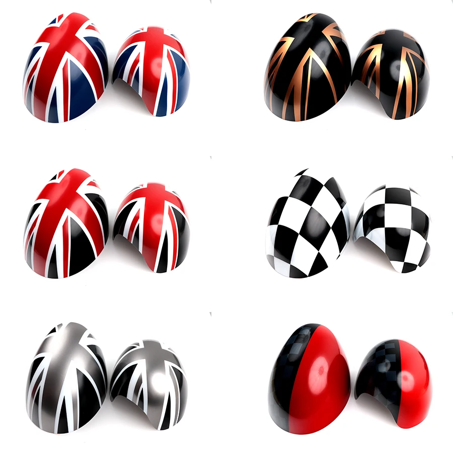 Накладки на зеркала заднего вида внешнее зеркало Union Jack наклейки для Mini Cooper One S JCW