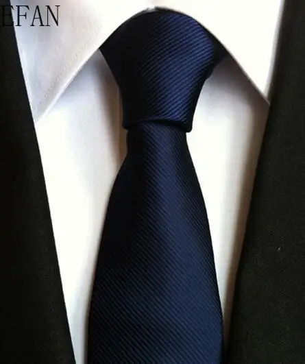 Fashion Neckties Classic Men's Stripe Yellow Navy Blue Wedding Ties Jacquard Woven 100% Silk Men Solid Tie Polka Dots Neck Ties|mens ties