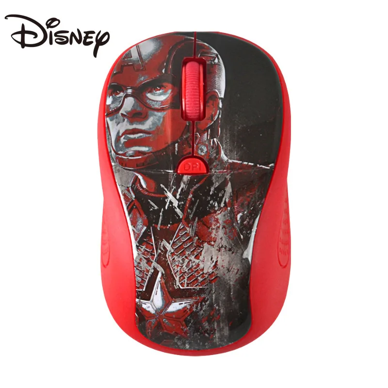 

Disney Marvel Mouse For Kids Girls Gift PC Tablet 2.4Ghz Wireless Mouse Home Office Captain America Gaming Mouse