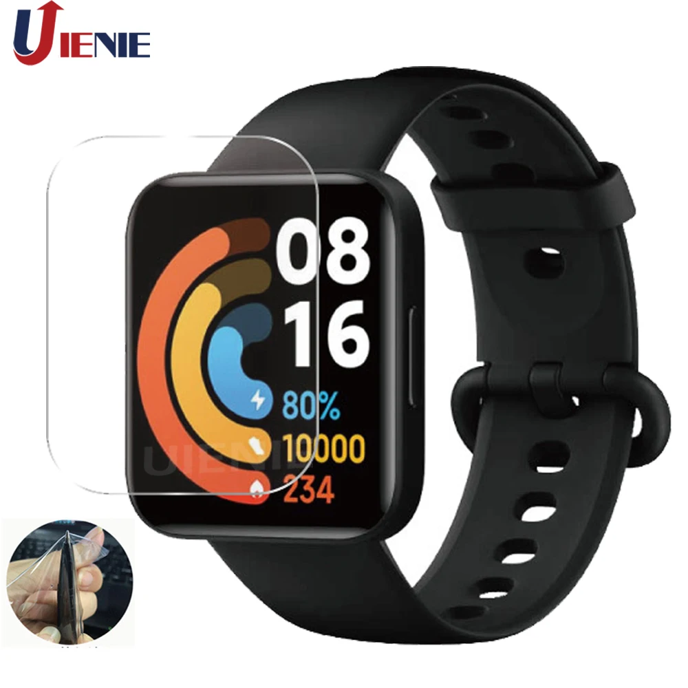

Гидрогелевые пленки из ТПУ для умных часов Xiaomi Redmi Watch 2, защитная пленка на весь экран, прозрачная пленка с защитой от царапин, аксессуары, 4 ш...