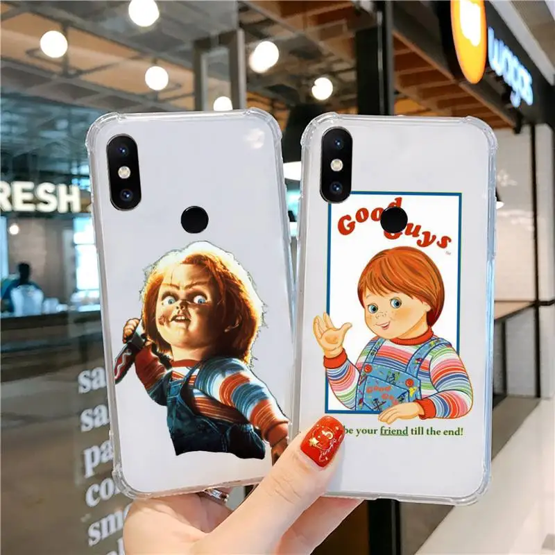 

Chucky Good Guys Phone Case Transparent For Xiaomi CC 9 11 MAX3 Mix3 MIX2 6X 8 5x 10S 11 10 X SE lite Pro
