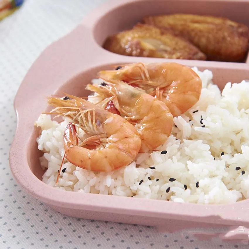 4 шт./компл. Детские чаша + ложка Вилка питания Еда посуда Носки с рисунком медведя