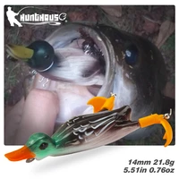 hunthouse splashing duck soft lure 120mm 21 8g floating crankbait for freshwater bass trout pike 2020 fishing tackle