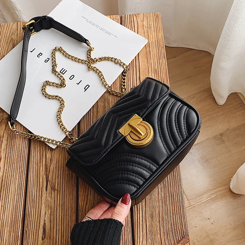 Женская сумка Классическая кожаная через плечо в стиле ретро Повседневная Сумка