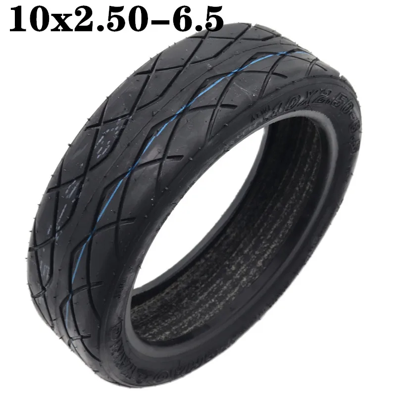 High-quality 10X2.50-6.5 thickening tubeless tyre for Electric scooter Balancing Hoverboard 10*2.50-6.5 Vacuum wheel tire