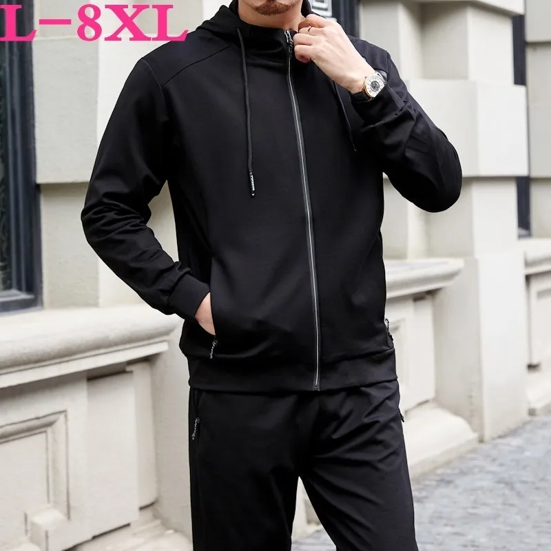 Размера плюс 10xl 8xl 6xl Новый 2020 куртка Мужская модная повседневная свободная