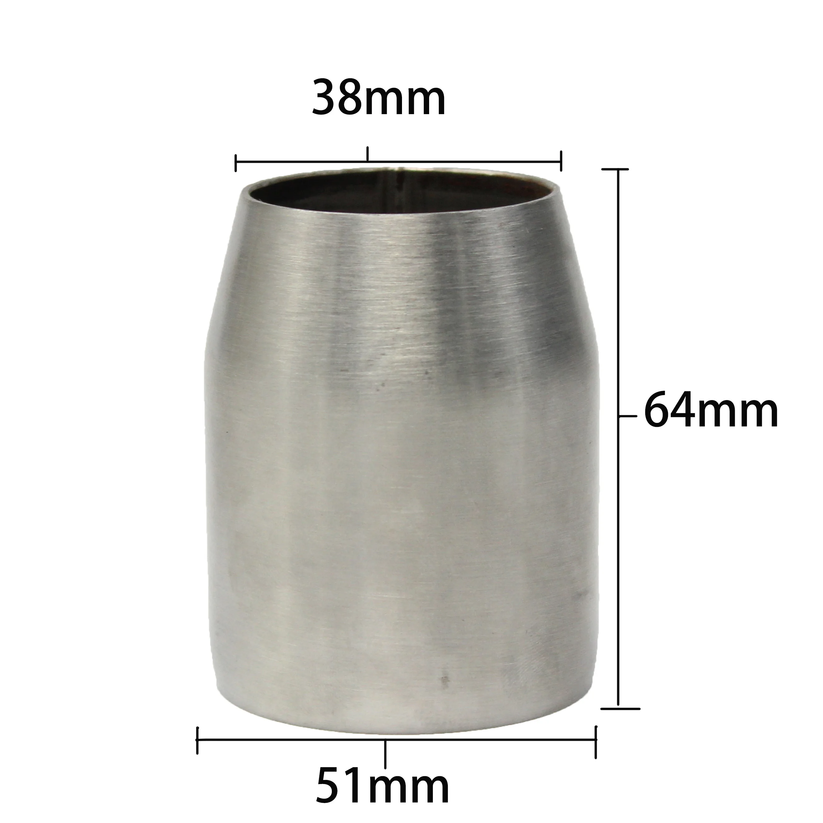 

Motorcycle Exhaust Convertor Adapter Reducer Connector Pipe Tube 60mm to 51mm,51mm to 38mm,51mm to 51mm inlet Adapter CB400