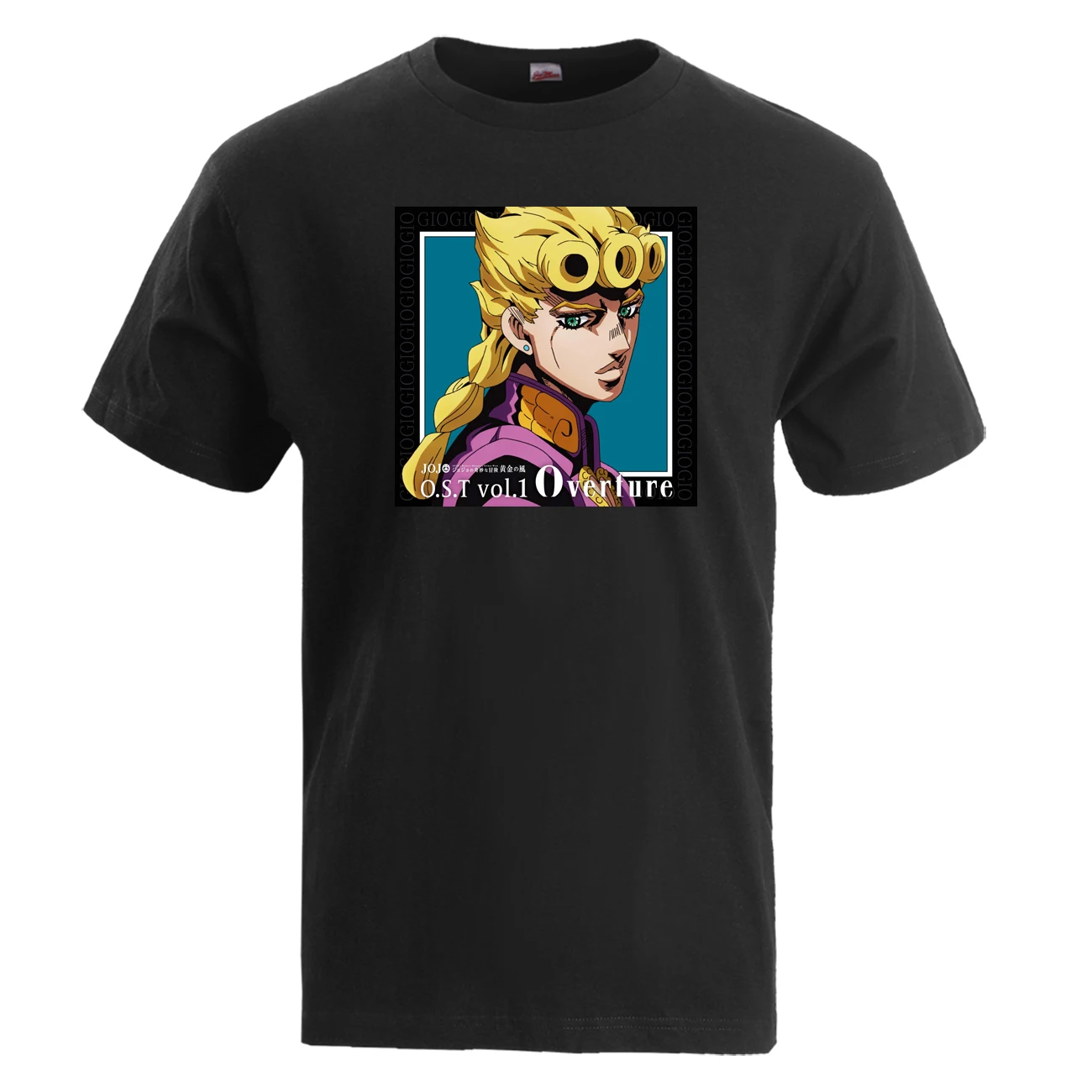 Японское аниме Джио Джоджо Необычные Приключения Футболка мужская 2019 Летняя
