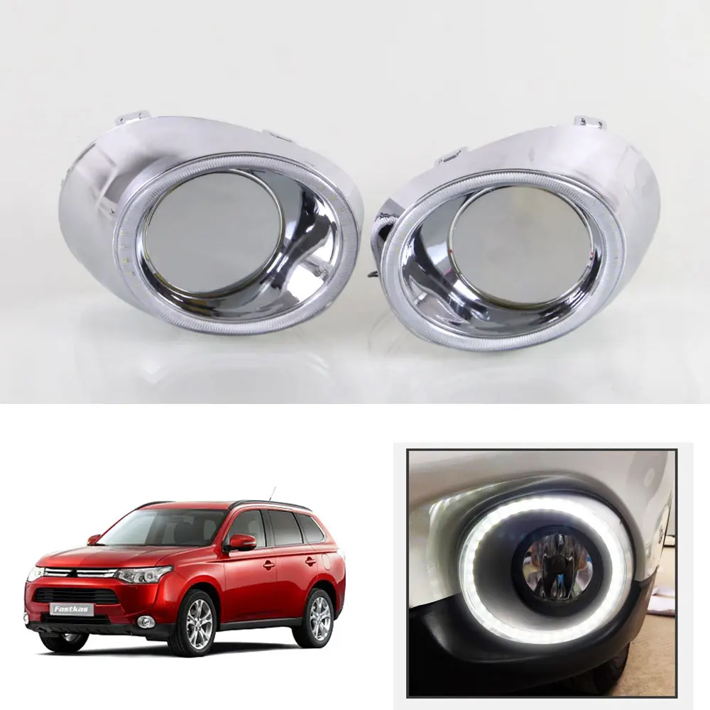 Дневные ходовые огни светильник LED DRL для Mitsubishi Outlander 2013 2014 левой и правой стороны