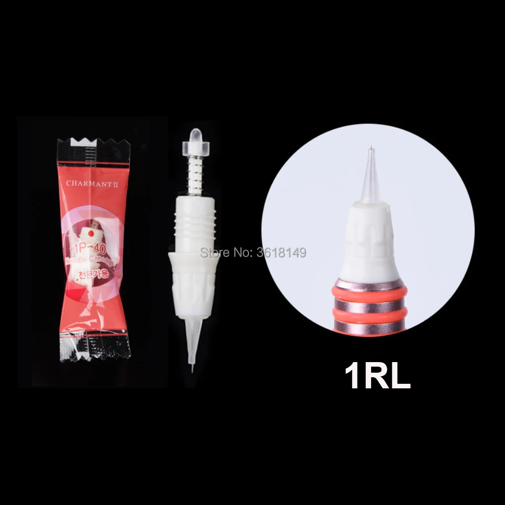 50 шт. картридж иглы татуировки 1RL 3RL 5RL 5F 7F для Charmant Перманентный макияж машина Charme