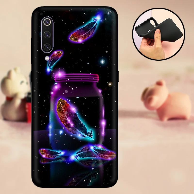 Z7YMP Силиконовый чехол mi 9 SE, задняя крышка для телефона mi 9, чехол s, мягкий чехол из ТПУ для Xiao mi 9 mi 9SE, Матовый Бампер для телефонов mi 8 Lite - Цвет: Z7YMP