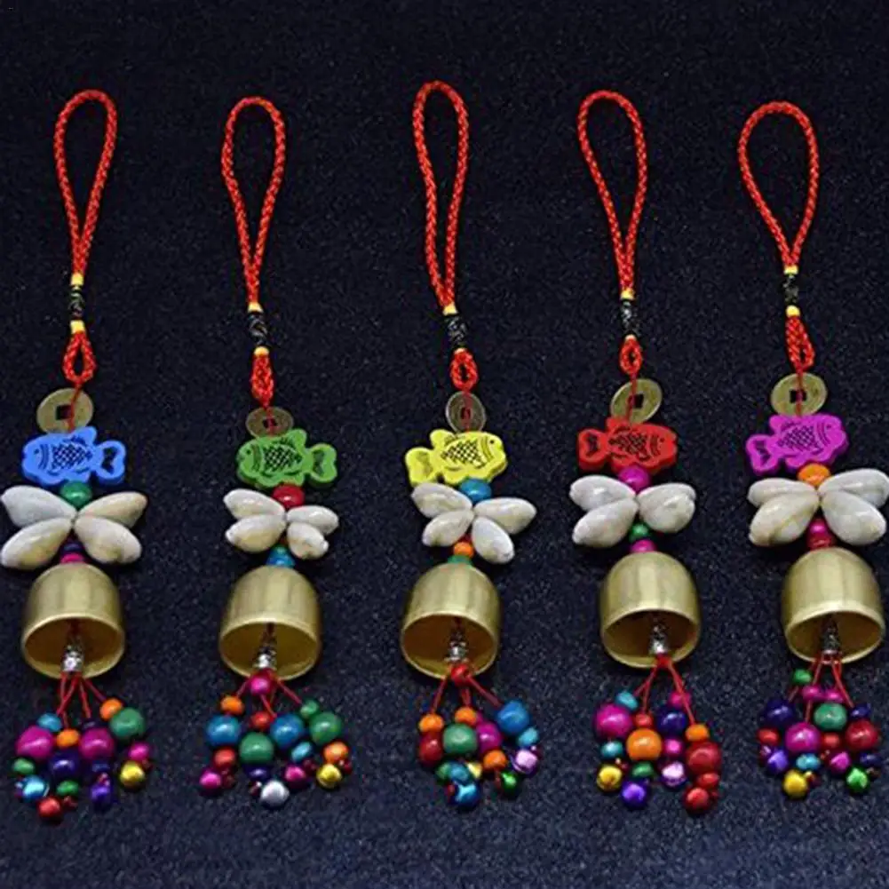 Подвеска в виде колокольчика ручной работы Национальный Бронзовый колокольчик