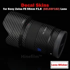 Наклейки на объектив для Sony Zeiss FE 55 мм F1.8 (SEL55F18Z), 1,81,8 мм