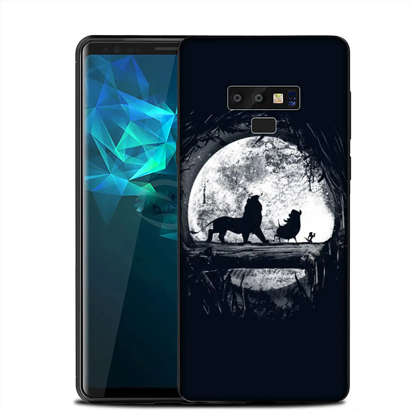 IYICAO Hakuna Matata Lion King Soft Silicone Cover Case for Samsung Galaxy J8 J7 Duo J6 J4 Plus A2 Core Prime 2018 Black |