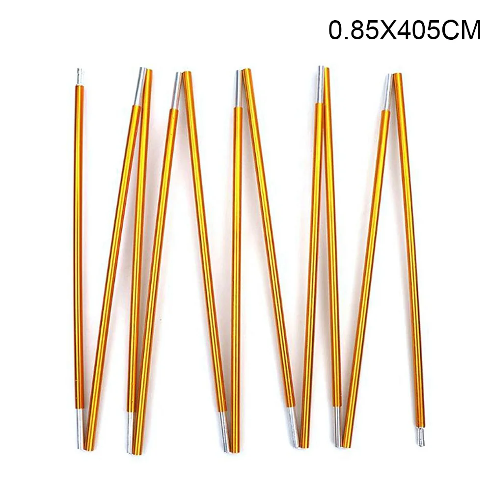 

Aluminium Alloy Tent Pole Tent Tarp Rods Support Bar Tent Rod Camping Replacement Equipment for Outdoor Hiking Accessories