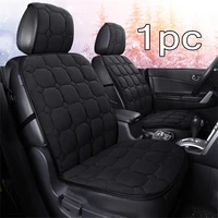 1pc winter plush car seat cover warm auto front backrest seat cushion pad interior accessories protector universal