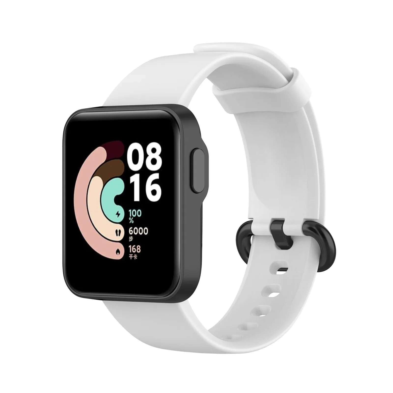 Ремешок силиконовый однотонный для Xiaomi Mi Watch Lite | Наручные часы